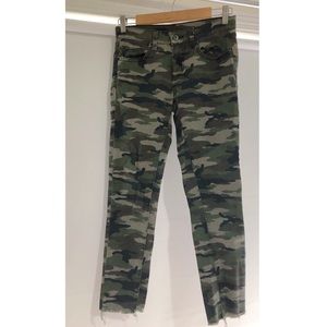 CARMAR Camo Print Skinny Pant
